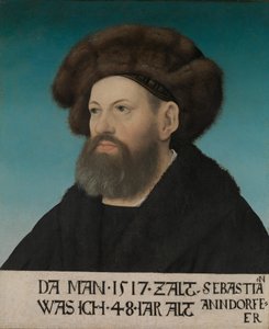 Sebastian Andorfer 1469-1537, 1517. tekijältä Hans Maler