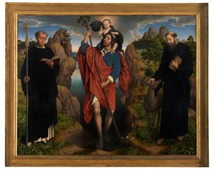 Willem Moreelin triptyykin keskuspaneeli tekijältä Hans Memling
