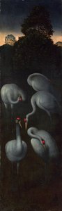 Nosturit Triptyykin paneelin kääntöpuoli, c. 1480 tekijältä Hans Memling
