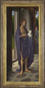 Pyhä Johannes Kastaja. Noin 1478 tekijältä Hans Memling
