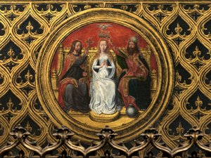 Yksityiskohta Pyhän Ursulan pyhäinjäännöksestä tekijältä Hans Memling