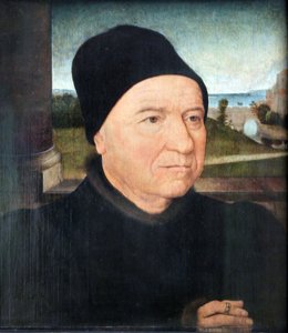 Vanhan miehen muotokuva tekijältä Hans Memling