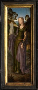 Adriaan Reinsin triptyykin oikea siipi tekijältä Hans Memling