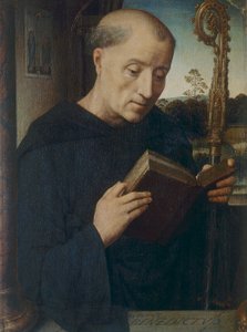 Pyhä Benedictus, 1487 tekijältä Hans Memling