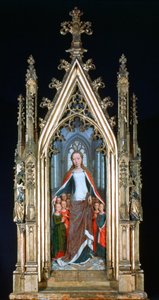 Pyhän Ursulan pyhäkkö, Pyhä Ursula ja pyhät neitsyet, 1489 tekijältä Hans Memling