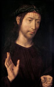 Mies murheiden siunaus tekijältä Hans Memling