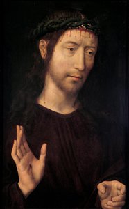 Surun miehen siunaus, 1480-1490 tekijältä Hans Memling
