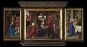 Jan Floreinsin triptyykki tekijältä Hans Memling