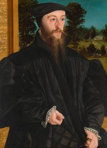 Fröschlin perheen jäsen, n. 15391540. tekijältä Hans Mielich