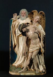 Pyhä Kolminaisuus (monivärinen kalkkikivi)