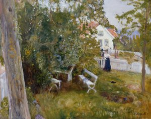 Kesäinen maisema tekijältä Hans Olaf Heyerdahl