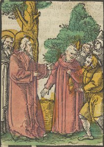 Kristus parantaa kuuromykkiä, Das Plenariumista, 1517.