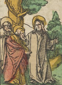Kristus puhuu opetuslapsille, 5, Das Plenariumista, 1517. tekijältä Hans Schäufelein the Elder