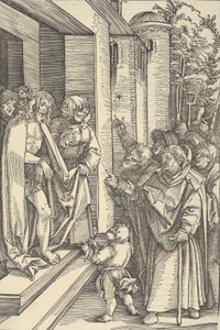 Katso Mies, Herramme Jeesuksen Kristuksen kärsimyksen peilistä, 1507 tekijältä Hans Schäufelein the Elder