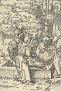 aHautaus, Herramme Jeesuksen Kristuksen kärsimyksen peilistä, 1507. tekijältä Hans Schäufelein the Elder