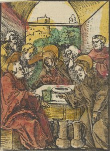 Häät Canassa, Das Plenariumista, 1517. tekijältä Hans Schäufelein the Elder