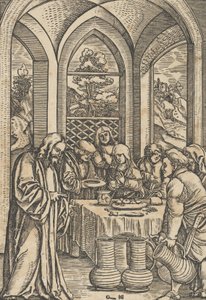 Häät Kaanassa, Kristuksen elämästä, n. 1511-12.