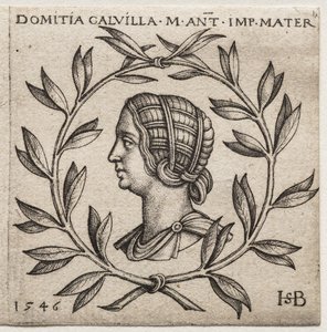 Domitia Calvillan rintakuva tekijältä Hans Sebald Beham