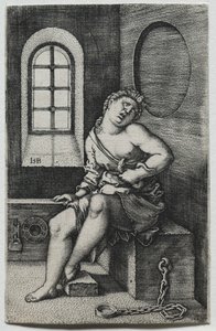 Kleopatra tekijältä Hans Sebald Beham
