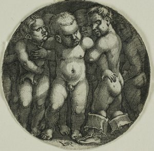Kahdeksan poikaa tekijältä Hans Sebald Beham