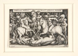 Hercules voitti troijalaiset tekijältä Hans Sebald Beham