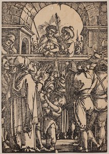Kristus esitetään kansalle (Ecce homo) tekijältä Hans Sebald Beham