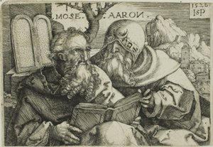 Mooses ja Aaron tekijältä Hans Sebald Beham