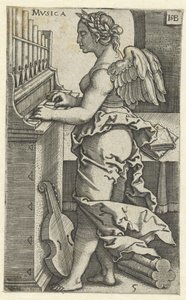Musiikki (Musica) tekijältä Hans Sebald Beham