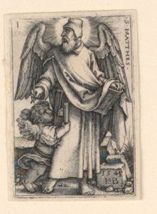 St. Matthew, neljästä evankelistasta tekijältä Hans Sebald Beham