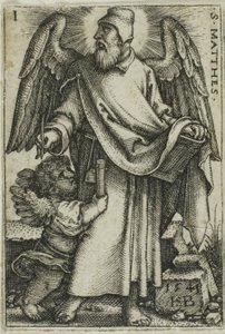 St. Matthew, neljästä evankelistasta tekijältä Hans Sebald Beham