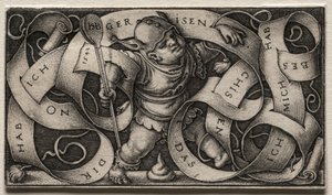 Pikku Buffoon, 1542. tekijältä Hans Sebald Beham