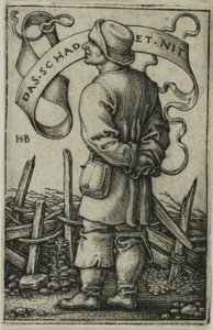 Säätalonpoika "Se ei satu" tekijältä Hans Sebald Beham