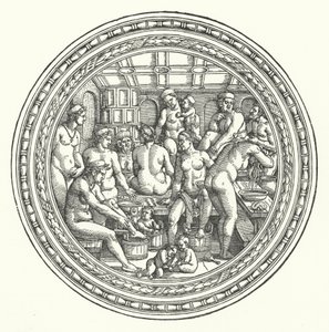 Naisten kylpylä tekijältä Hans Sebald Beham