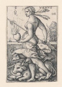Venus, Seitsemästä planeettasta tekijältä Hans Sebald Beham