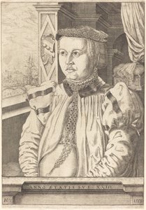 Lady von Eckh syntynyt Piencsenau, 1553. tekijältä Hans Sebald Lautensack