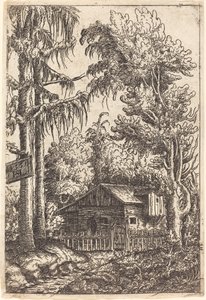 Maisema näköalalla maanviljelijän mökille, 1551.