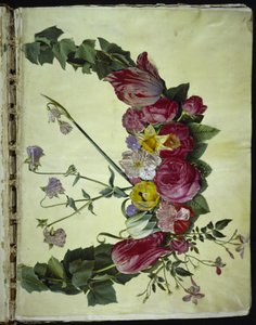 Acabat corona floral tekijältä Hans Simon Holtzbecker