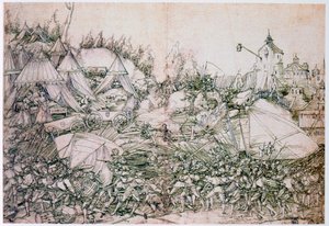 "Judithin ja Holofernesin historia", 1500-luku tekijältä Hans Springinlee