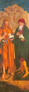 Saksa: Johannes der Täufer und Joachim Johannes Kastaja ja Joachim - Inzigkofenin alttari