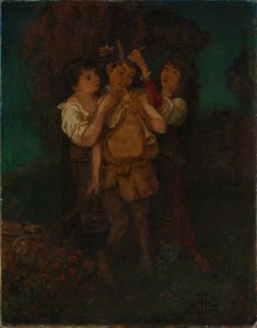 Ylistetty Pan tekijältä Hans Thoma