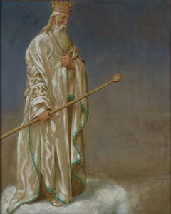 Tammikuu (Jääkuningas) tekijältä Hans Thoma