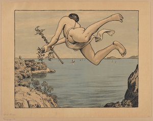 Lentävä Merkurius, s. 76 tekijältä Hans Thoma