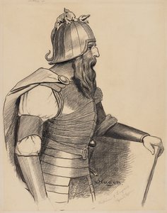 Hagenin pukusuunnitelma tekijältä Hans Thoma