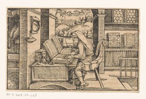 Ciceró al seu estudi finès tekijältä Hans Weiditz (II) (attributed to)