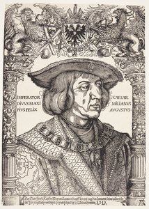 Keisari Maximilian I tekijältä Hans Weiditz II