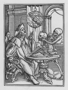 Holbeinin kuoleman tanssi: Astrologi tekijältä Hans after Holbein the Younger