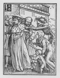 Holbeinin Kuolematanssi: Herttua tekijältä Hans after Holbein the Younger