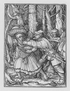 Holbeinin Kuolematanssi: Ryöstäjä tekijältä Hans after Holbein the Younger