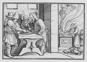 Josia viettää juhlallisen pääsiäisen, 2 Chronicles XXXV, 1 tekijältä Hans after Holbein the Younger