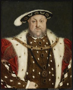 Henry VIII:n muotokuva, 1500-luvun toinen puoli (öljy tammilevylle)